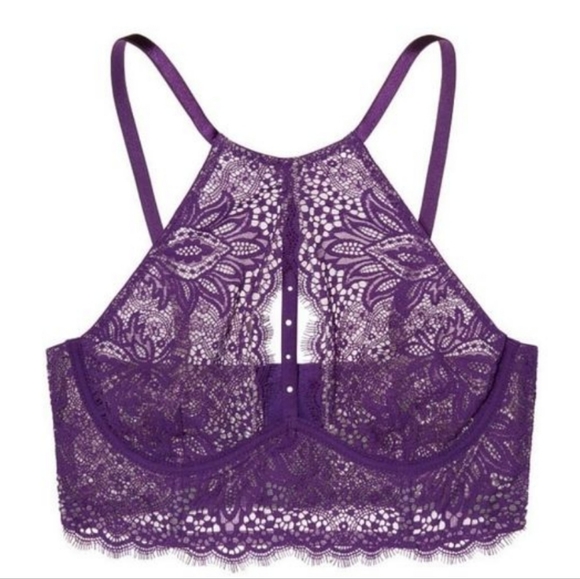 Victoria's Secret Other - Victoria Secret Lace Halter Bra